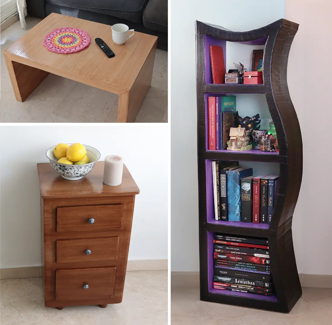 רהיטים מקרטון