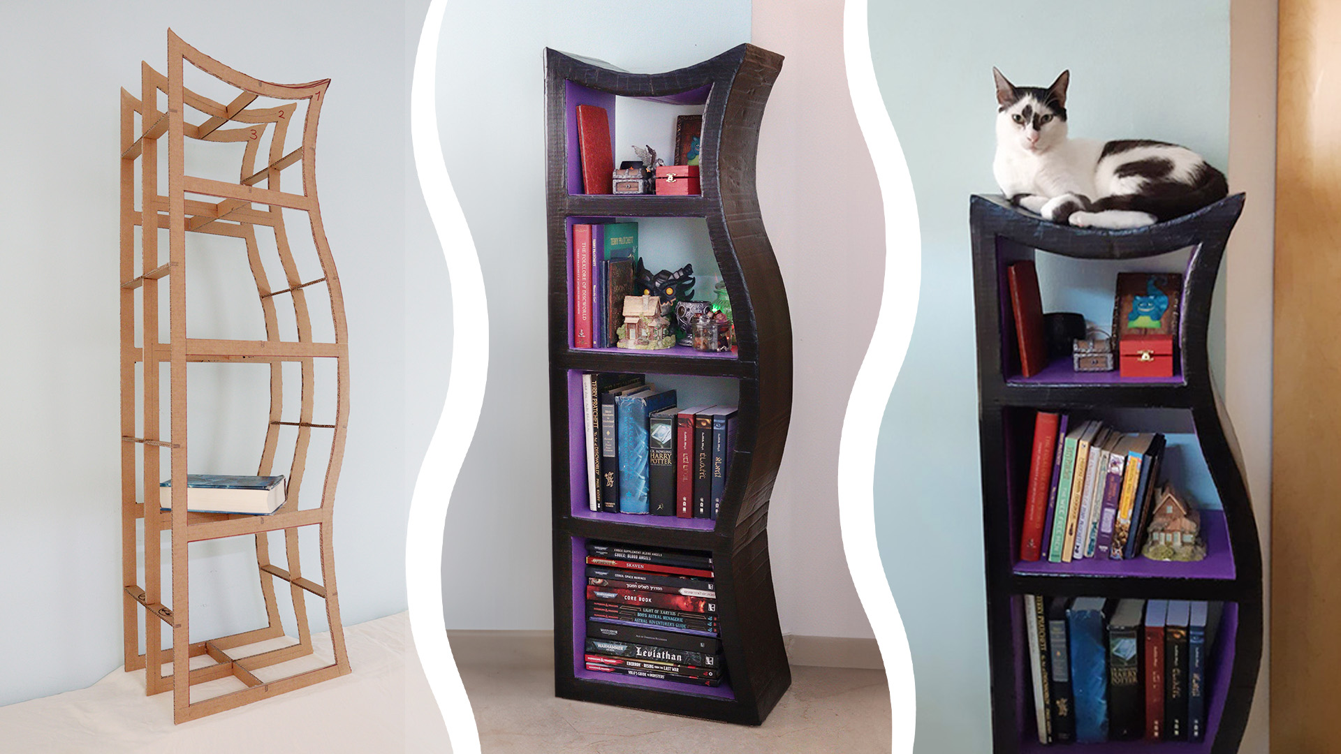 fantasy cabinet - cardboard furniture