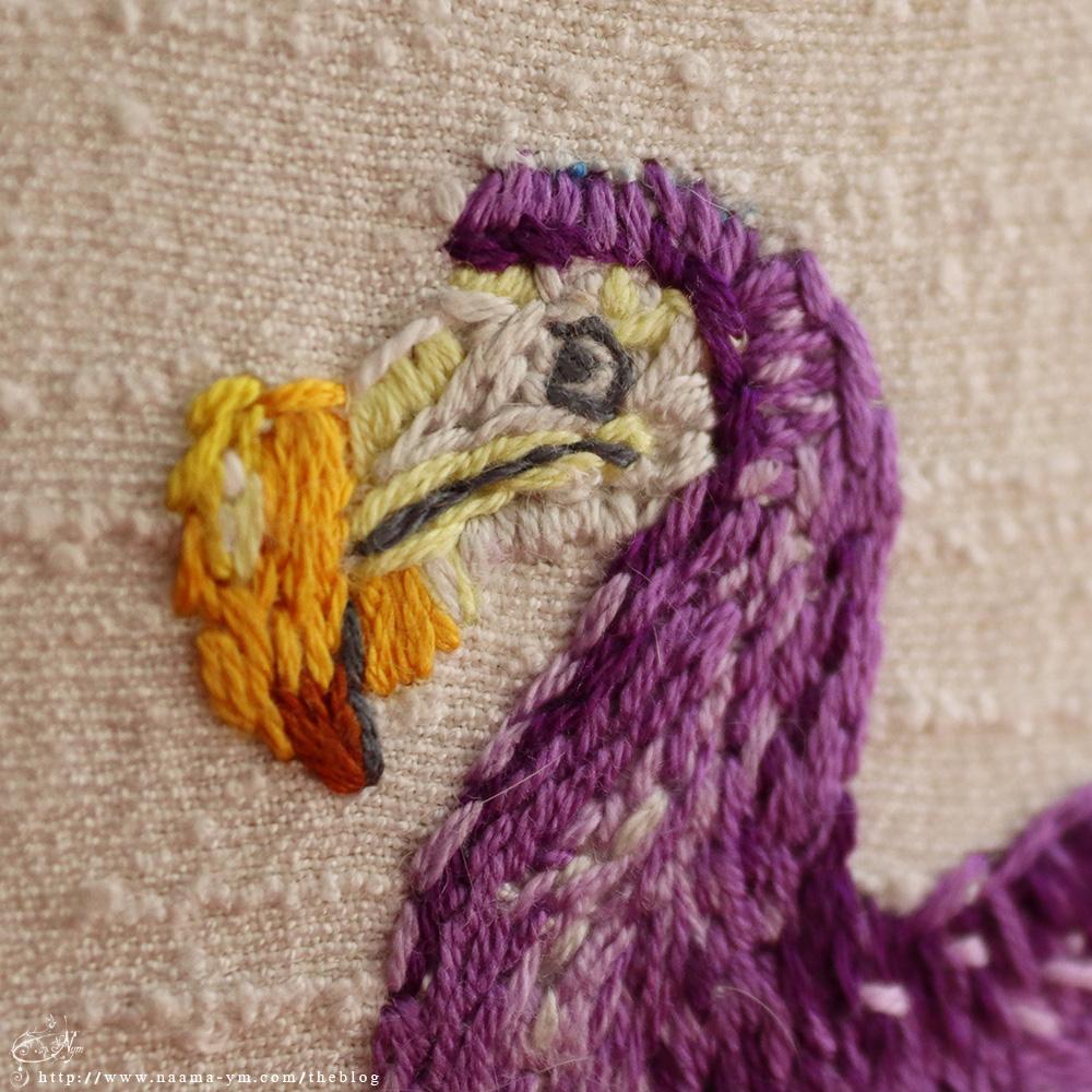 a closeup of the face