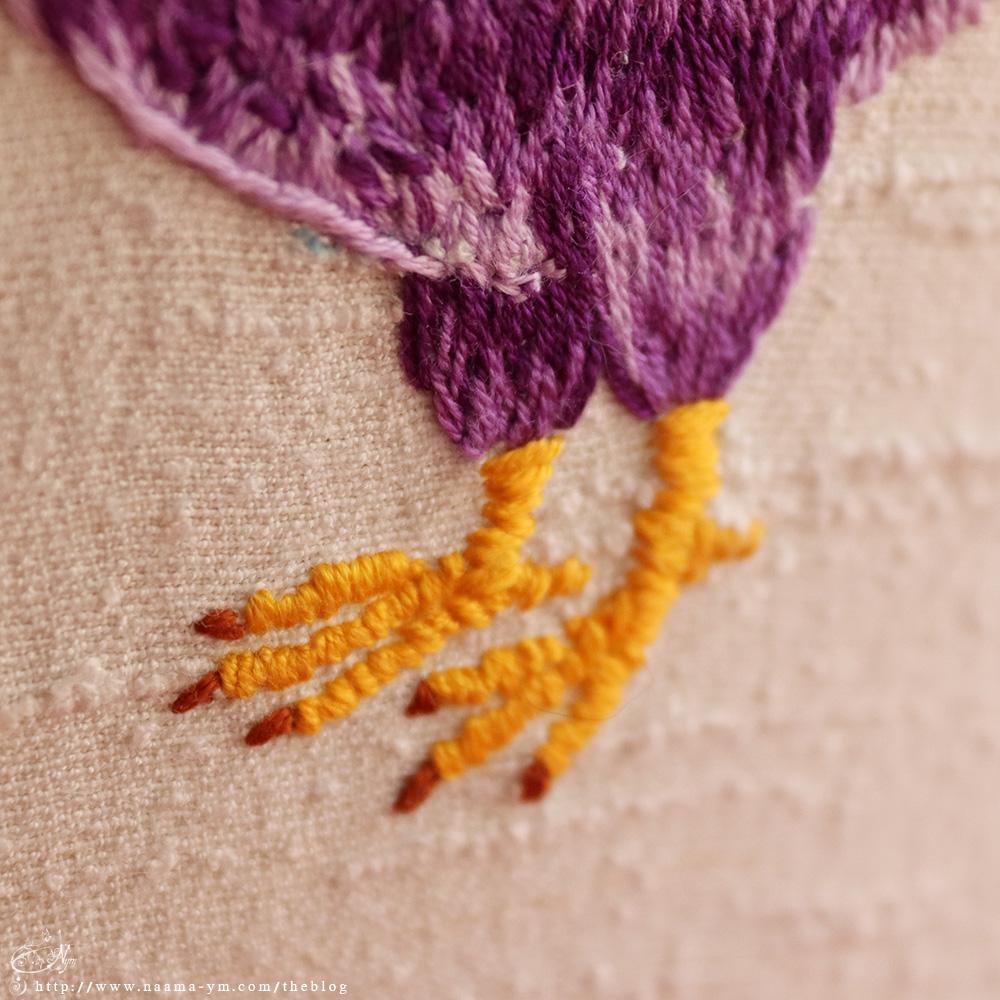 close up of the legs