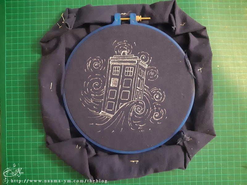 bunch the edges of the fabric