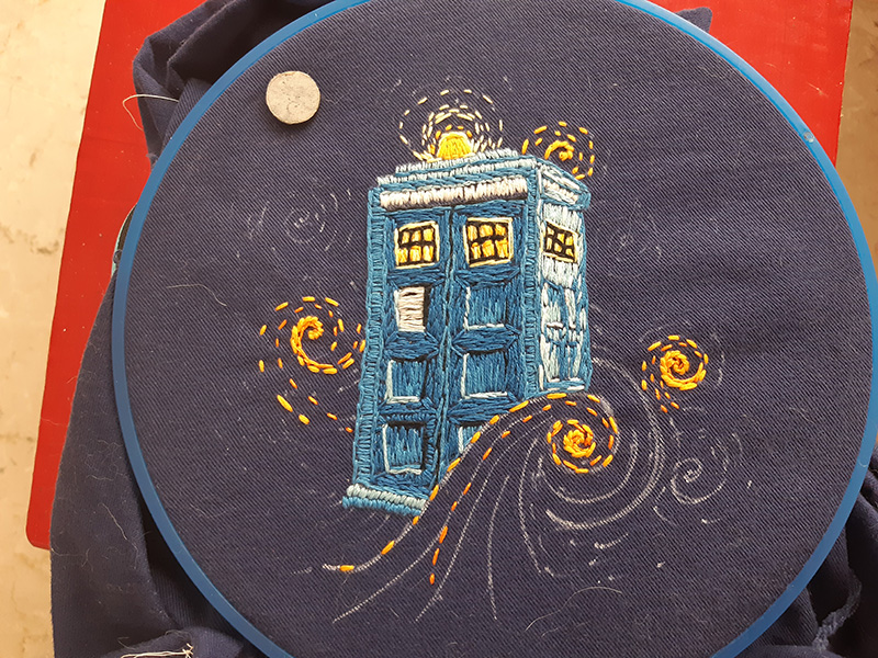 adding texture and details